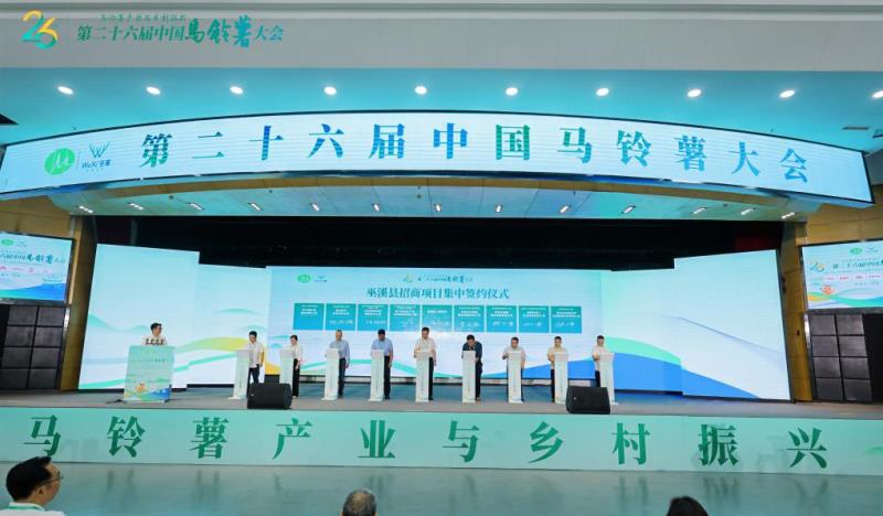 “小土豆”长成大产业 第26届中国马铃薯大会启幕