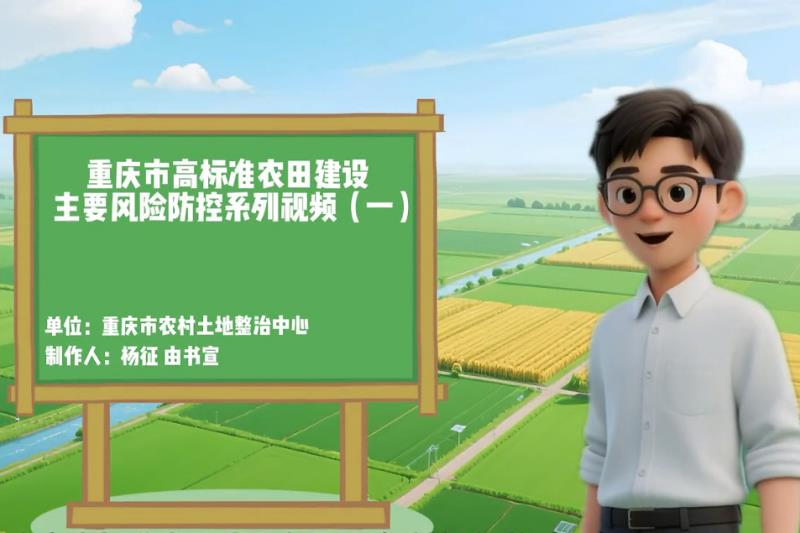 重庆市高标准农田建设主要风险防控系列视频（一）